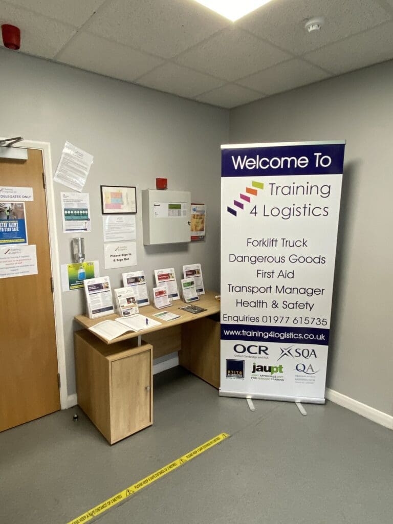 Training 4 Logistics reception area